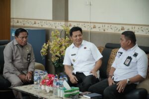 Wabup Bolmong Bahas Rencana Pembangunan TUKS di Pelabuhan Labuan Uki