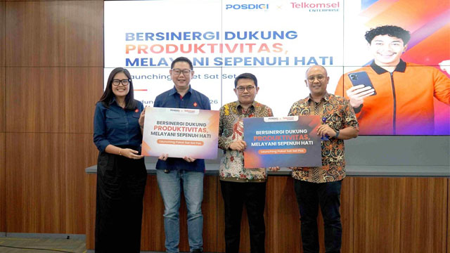 Telkomsel dan PosDigi Luncurkan Paket Sat Set Pos, Dukung Aktivitas Layanan Agen Pos
